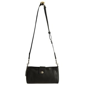 Coach Penelope 9818 East West Turnlock Bag Black Y2K